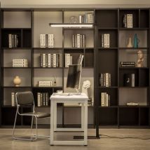 Gebraucht] Arcchio Stehleuchte Finix led schwarz 100W dimmbar Stehlampe Büro Arbeitszimmer