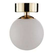 Argon - gebraucht] Deckenleuchte Fatis Deckenlampe Lampe Leuchte Opalglas Messing Dimmbar B-Ware