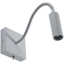 B-Ware Argon Wandlampe Ojos Leselampe Weiß Verstellbar 33 Cm G9