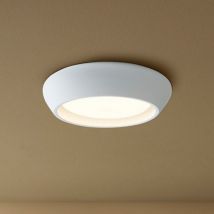 B-Ware Beacon Deckenleuchte Leuchte Fjord Weiß Gips Gx53 ø 28 Cm Wohnraumleuchte La625