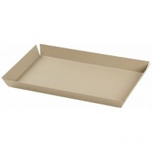 B-Ware Broste Copenhagen Erika Serviertablett Servierplatte Tablett Dekotablett Sand