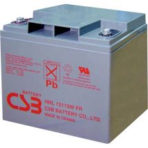 B-Ware Csb Battery Bleiakku Stromspeicher Hrl12110 Wfr 12 V 28 Ah Agm Blei Vlies Schwarz