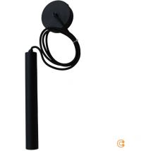 [gebraucht] B-ware Deko Light Pendelleuchte Hängeleuchte Led Slim Schwarz Aluminium Warmweiß 2700 K