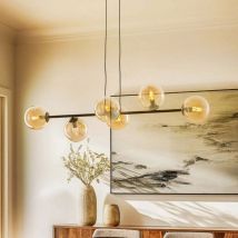B-Ware Emibig Lighting Hängeleuchte Glassy Pendelleuchte Deckenleuchte Deckenlampe E14