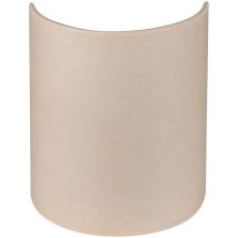 B-Ware Envostar Wandlampe Leuchte Idun Beige Kunstleder 24cm Wandbeleuchtung Innen618