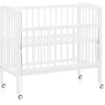 B-Ware Fillikid Beistellbett Nino Kinderbett Babybett Reisebett Höhenverstellbar Weiß