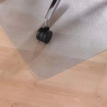 B-Ware Floortex Bodenschutzmatte Schutzmatte Hartboden Polycarbonat Transparent 116x200