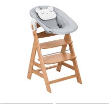 B-Ware Hauck Hochstuhl Mit Newborn Set Alpha Premium Kinderstuhl Hochsitz Nature Grey