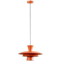 B-Ware Luminex Hängeleuchte Pendelleuchte Plato Orange Stahl Lampe Leuchte E27 ø 3882