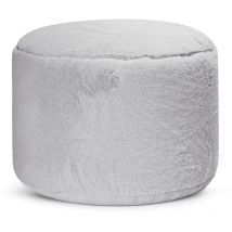 [gebraucht] B-ware Mokebo Pouf Aus Kunstfell 'der Flauschige', Flauschiger & Kuscheliger Fußhocker