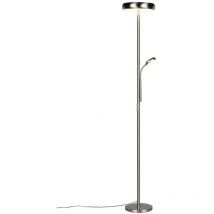 B-Ware Reality R45741107 Palermo Led Stehleuchte 5 W 28cm Dimmbar Nickel Matt Cct Einst