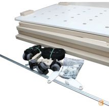 B-Ware Ti Ssi Beistellbett Stubenwagen Kinderbett Maxi Boxspring Beige Verschlussgitter