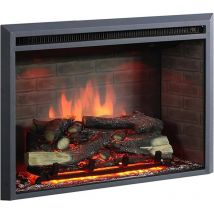 Gebraucht] Balderia Elektrokamin Einbaukamin 3 d Flammeneffekt Fernbedienung Kamin 2000 w B-Ware