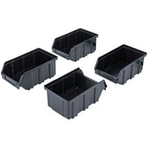 Gebraucht] BGS Lagersichtbox Satz Hängeschiene Schrankwand System 4 Tlg. Siehe Text/Foto B-Ware