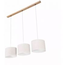 Britop - gebraucht] Hängeleuchte Canvas Leinenschirme Hängelampe Leuchte Lampe Dreiflammig706 B-Ware