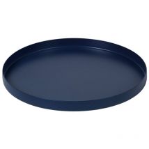 [GEBRAUCHT] Broste Copenhagen Dekoteller Tablett Dekoschale ø 22 Cm Maritime Blue Eisen B-Ware
