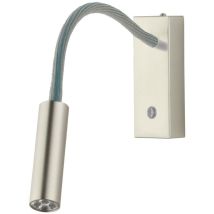Gebraucht] Busch Mit Flexarm Rocco Led Wandlampe Wandleuchte Lampe Leuchte Licht Wandlicht B-Ware