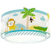 Dalber - gebraucht] Little Jungle Deckenlampe Dschungelmotive Deckenleuchte Deckenlicht Lampe B-Ware