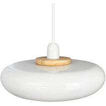 Dyberg Larsen - gebraucht] Hängelampe Planet Weiß ø 40 Cm Metall Deckenlampe Lampe Leuchte B-Ware