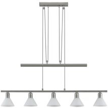 [NEUWERTIG] Elc Bealia Pendelleuchte Hängeleuchte Deckenlampe Verstellbar 5 Flammig Nic828 B-Ware