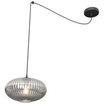 Emibig Lighting Hängelampe Deckenleuchte Origo 30 Cm Rauchgrau Schwarz Dezentral B-Ware
