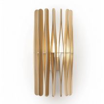 Gebraucht] Fabbian Stick Holz-Wandleuchte Wandlampe Beleuchtung Innenraum Lampe Leuchte