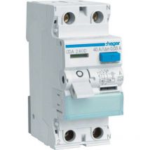 [GEBRAUCHT] Hager Cda240 D Fehlerstrom Schutzschalter 1phasig 2polig 40 A 0.03 A B-Ware