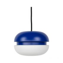 Gebraucht] Hana Macaron Pendelleuchte Hängeleuchte Hängelampe Lampe Ø18 cm matt ultramarine