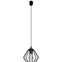Helam Lighting - gebraucht] Helam Agat Drahtrahmen Pendelleuchte Deckenleuchte Schwarz 18cm Lampe Leuchte