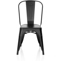 Gebraucht] Hjh Office Stuhl Sitzgelegenheit Bistrostuhl Vantaggio Brush Schwarz950 B-Ware