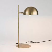 Gebraucht] Holländer Tischleuchte Miro Goldfarbe Höhe 58 Cm Eisen Messing Leselampe Lampe B-Ware