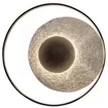 Gebraucht] Holländer Wandleuchte Satellite Wandlampe Lampe Leuchte ø40cm Schwarz Silber B-Ware