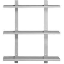 Gebraucht] House Doctor Sheo Wandregal Dekoregal Bücherregal Regal Deko 3 Regalböden Grau B-Ware