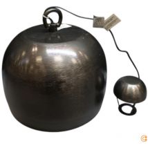 Gebraucht] Kare Apollon Bodenleuchte Bodenlampe Sockelleuchte Leuchte Lampe schwarz ø 35 cm