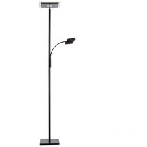 Gebraucht] Leuchten Direkt LED-Stehleuchte Hans Stehlampe Leuchte Leselampe eckig schwarz