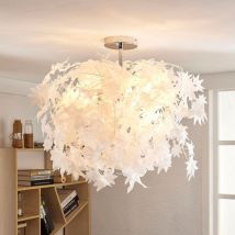 Gebraucht] Lindby Deckenlampe Maple Mit Blättern 70 Cm Deckenleuchte Deko Deckenlicht E27 B-Ware