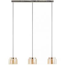 Lucande - gebraucht] Diano Hängeleuchte Amber Dreiflammig Hängelampe Lampe Pendelleuchte494 B-Ware