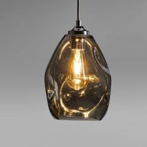 Lupia Licht - gebraucht] Pendelleuchte Drop Deckenlampe Deckenleuchte Lampe Leuchte Grau E27 B-Ware