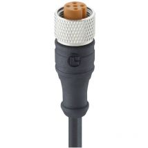 Gebraucht] Lutronic 1200 12 315 5m Sensor /Aktor Anschlussleitung M12 Buchse Sensorleitung B-Ware