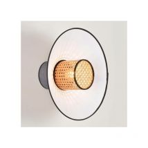 Gebraucht] Market Set Singapour Wandleuchte Wandlampe Wandlicht Leuchte E27 Anthrazit Weiß B-Ware