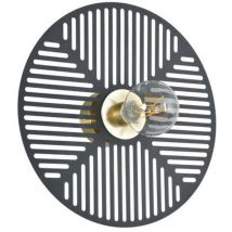 Gebraucht] Market Set Waterlily Wandlampe Wandleuchte Leuchte Lampe Licht Wandlicht Schwarz B-Ware