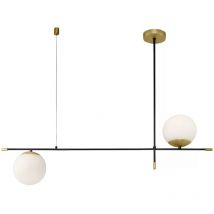 Gebraucht] Maytoni Nostalgia Hängeleuchte 2 Flammig Aus Glas Hängelampe Leuchte Lampe E14 B-Ware