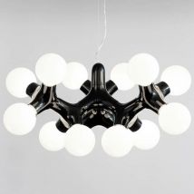 [GEBRAUCHT] Next Dna Chandelier Xl Kronleuchter Deckenlampe Deckenleuchte Lampe In Schwarz B-Ware