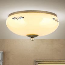 Gebraucht] Orion Deckenlampe Landhaus Patina Champagne Blau ø 28 Cm Deko Deckenlampe E27 B-Ware