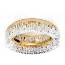 Orion - gebraucht] Kristall-Deckenlampe Hängelampe Deckenlampe Leuchte Lampe E14 Ring ø 59 cm