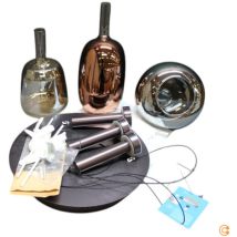 Gebraucht] Paul Neuhaus Led Pendellampe Hängeleuchte Deckenlampe Leuchte Glas Bunt ø 4384 B-Ware