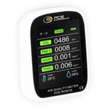 Gebraucht] Pce Instruments Luftqualitätsdetektor Partikelzähler Co2 Usb c Umwelt Messgerät B-Ware