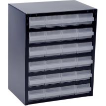 Raaco - gebraucht] 250/24 1 Kleinteilemagazin (b x h x t) 357 x 435 x 255 Mm Anzahl Fächer: 2 B-Ware
