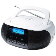 Radio cd sunstech crusm400wt/ weiß