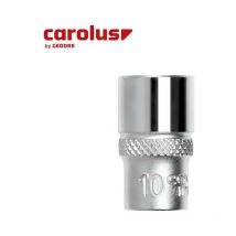 Steckschlüsseleinsatz 1/2', Innenvierkantantrieb mit Kugelfangrille, 30mm - Carolus